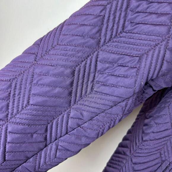 Northern Reflections Purple Quilted Jacket Large - Picture 7 of 12